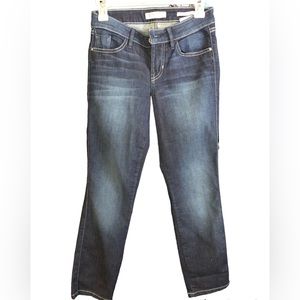 Guess los angeles crop mid jeans straight leg